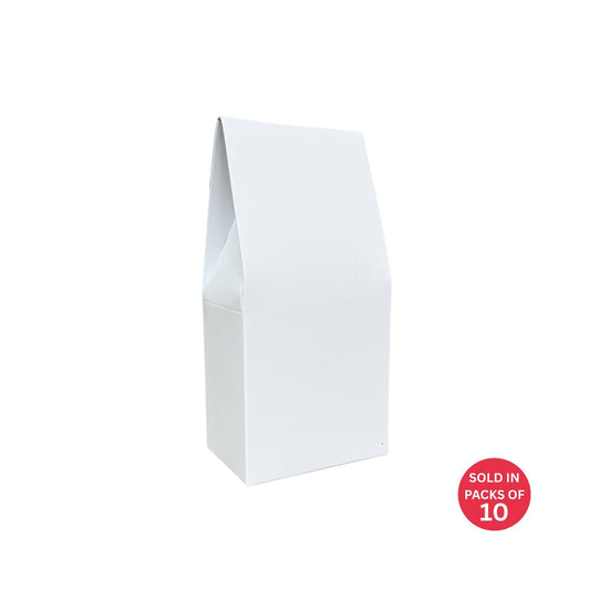 White Coffee Box 190x90x60mm (Pack of 10)