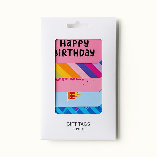 Birthday Gift Tags (Pack of 5)