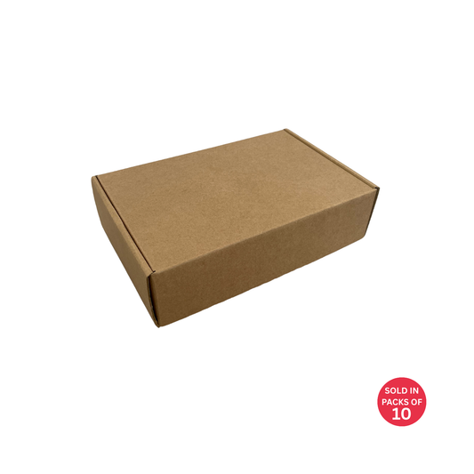 Kraft Shipper Box 249x165x70mm (Pack of 10)