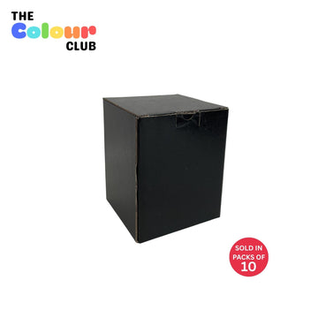 Black Candle Box (113x113x140mm) (Pack of 10)