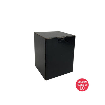 Black Candle Box (113x113x140mm) (Pack of 10)
