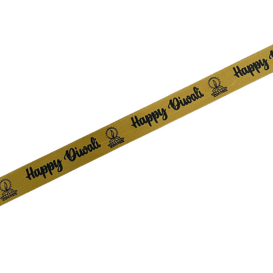 Diwali Ribbon (Gold) (20mm x 10m)