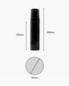 200ml Foam Bottle with Closure (Black) (Pack of 10)
