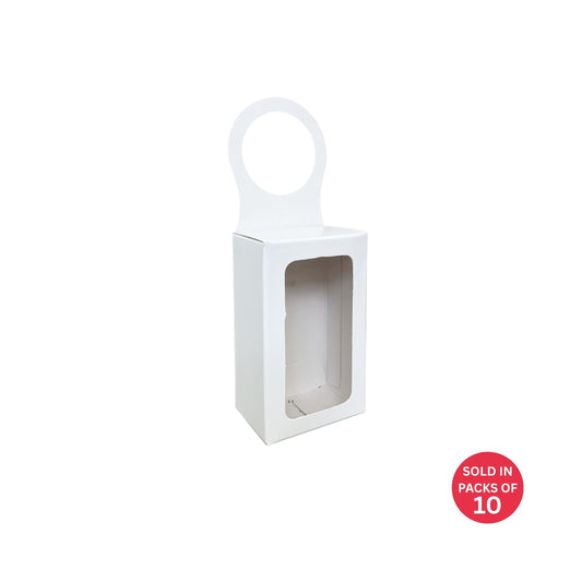 Bottle Neck Tag Gift Box (White) 100x60x40mm