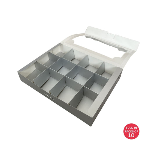 Silver Box with Dividers (300x225x50mm) (Pack of 10)