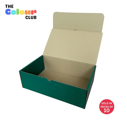 Eden Green Shoebox 349x211x111mm (Pack of 10)