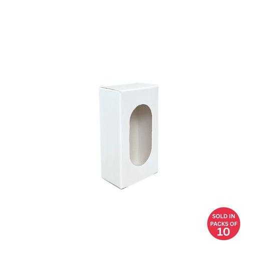 Cakesicle Box (White) 90x50x30mm (Pack of 10)
