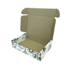 White Shipper Box (237x153x58mm) Flowers (Pack of 10)