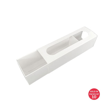 Cookie Sleeve Box (White) 183x55x50mm