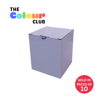 Pastel Lilac Candle Box (108x108x126mm) (Pack of 10)