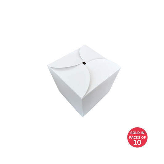 Asian Style Cupcake Box (White)