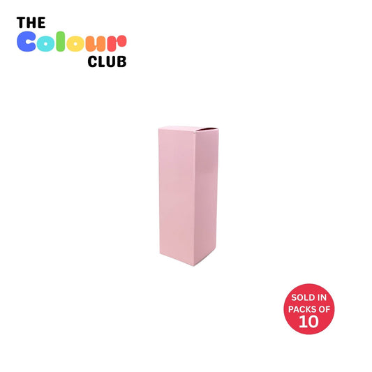 Pale Pink Perfume Box 42x42x127mm (Pack of 10)