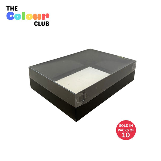 Black Hamper Box (300x220x80mm) (Pack of 10)