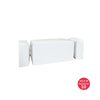 White Jumbo Cracker Box 155x75x75mm (Pack of 6)