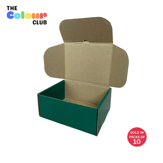 Eden Green Medium Flip Lid Shipper Box (200x150x85mm) (Pack of 10)