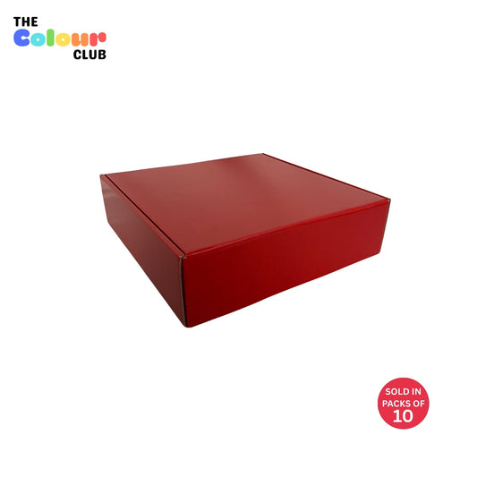 Garnet Red Shipper Box (360x362x102mm) (Pack of 10)