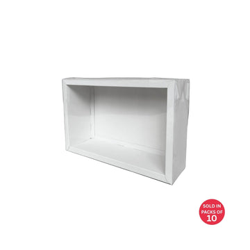 White Cookie Box 216x138x60mm140