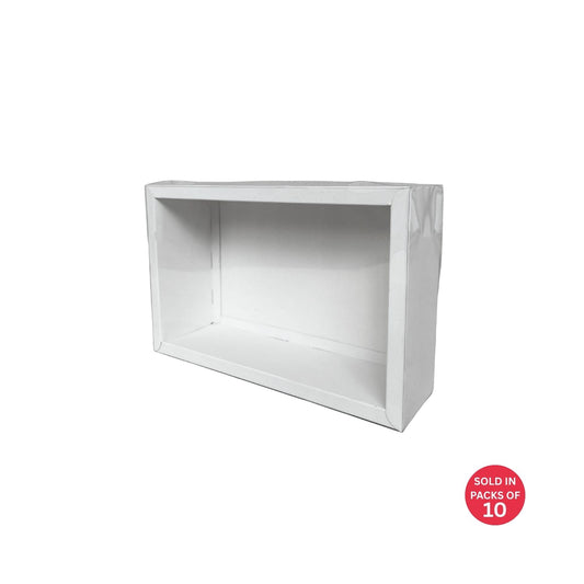 White Cookie Box 216x138x60mm140