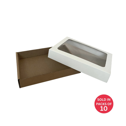 White Biscuit Box 275x205x45mm