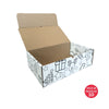 Christmas Colour & Create Shoebox 349x211x111mm (Pack of 10)