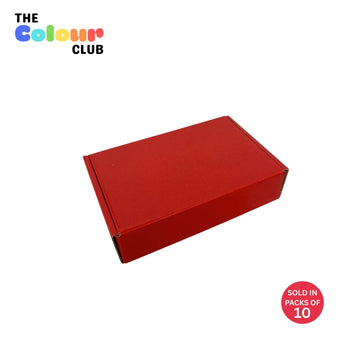 Garnet Red Shipper Box (237x153x58mm) (Pack of 10)