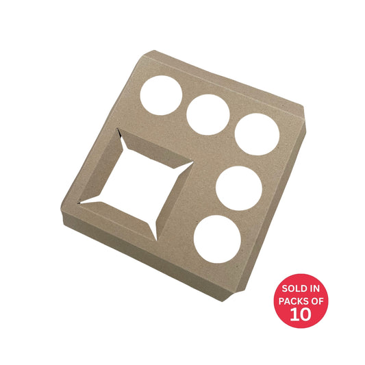 Bento Cake Box INSERT ONLY (Kraft) (Pack of 10)
