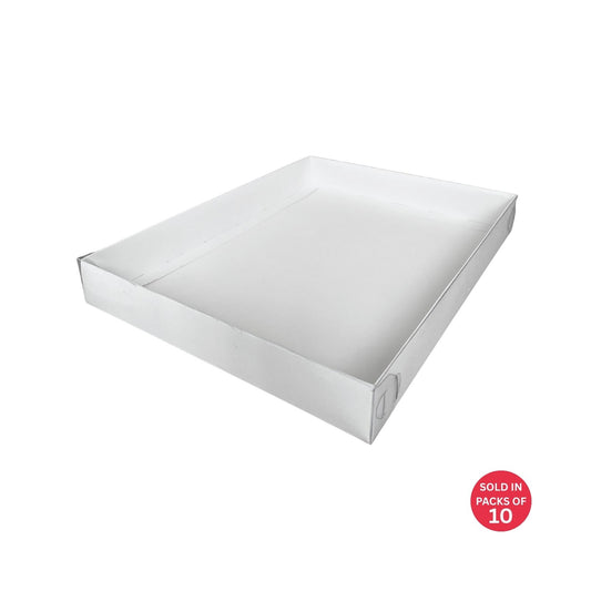 Display Box 327x250x40mm (White) (Pack of 10)