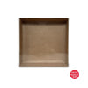 Display Box 250x250x40mm (Kraft) (Pack of 10)