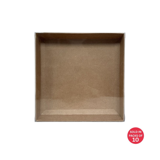 Display Box 250x250x40mm (Kraft) (Pack of 10)