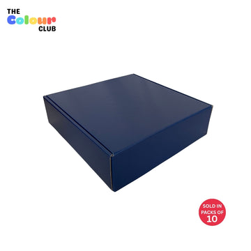 Navy Blue Shipper Box (360x362x102mm) (Pack of 10)