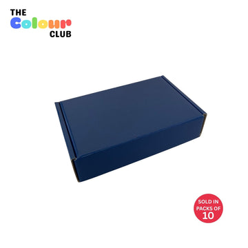 Navy Blue Shipper Box (237x153x58mm) (Pack of 10)