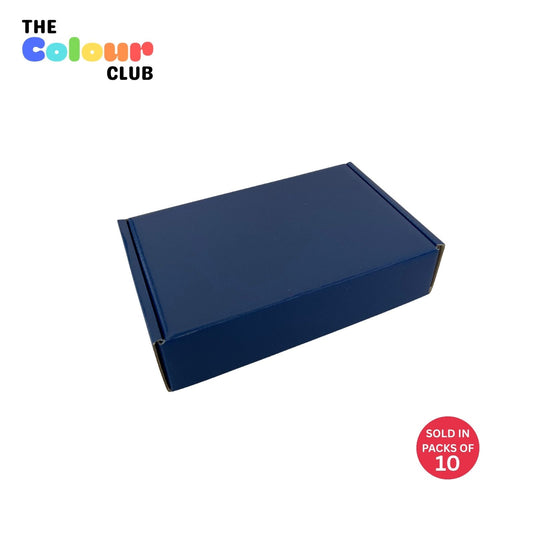 Navy Blue Shipper Box (237x153x58mm) (Pack of 10)