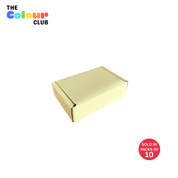 Butter Yellow X-Small Shipper Box (113x76x36mm) (Pack of 10)