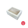6 Cupcake Box (White) 210x150x85mm (Pack of 10)
