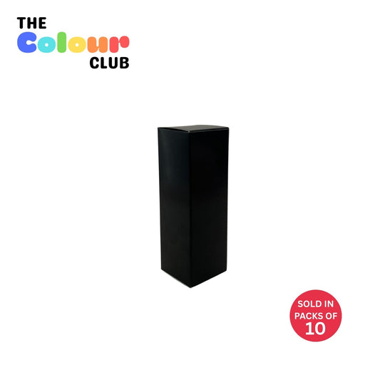 Black Perfume Box 42x42x127mm (Pack of 10)