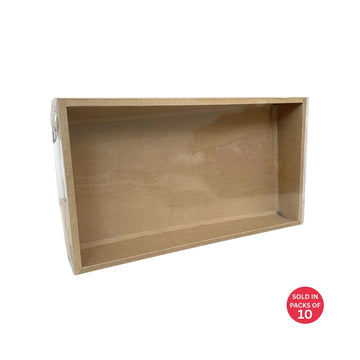 XL Cookie Box (Kraft) 216x400x60mm