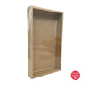 XL Cookie Box (Kraft) 216x400x60mm
