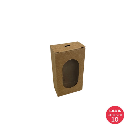 Cakesicle Box (Kraft) 90x50x30mm (Pack of 10)