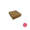 Kraft Gift Box 100x100x35mm (Pack of 10)