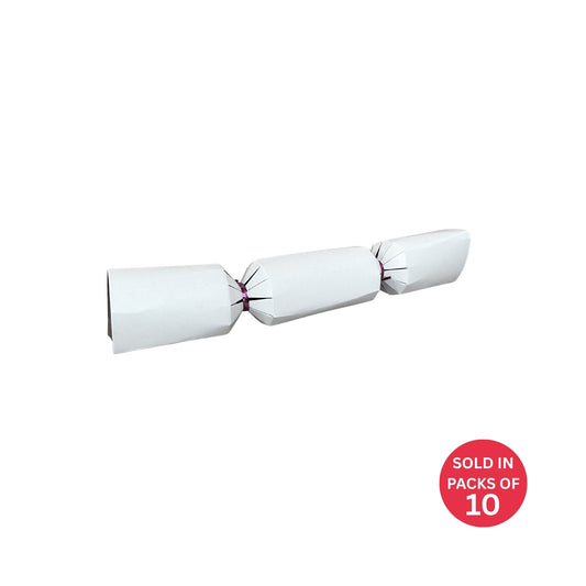 DIY White Crackers (Pack of 6)