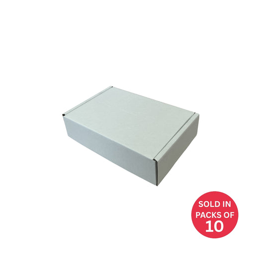 White Shipper Box 237x153x58mm (Pack of 10)