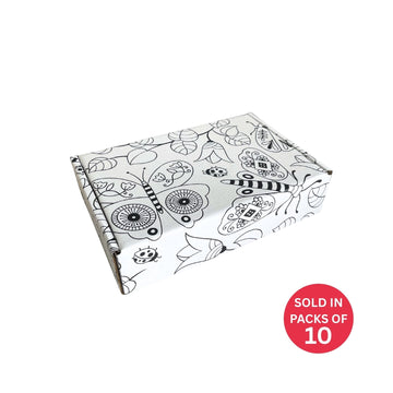 White Shipper Box (237x153x58mm) Nature's Canvas (Pack of 10)