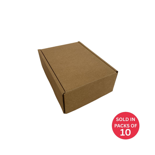 Kraft Shipper Box 162x226x76mm (Pack of 10)