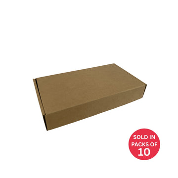 Kraft Shipper Box 403x232x70mm (Pack of 10)
