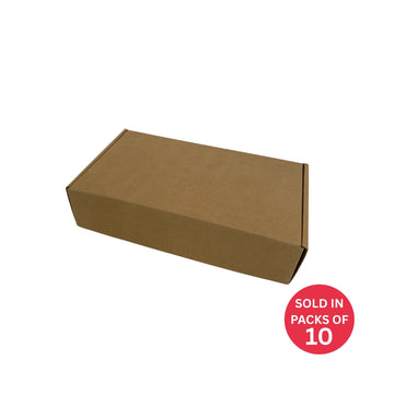 Kraft Shipper Box 366x200x88mm (Pack of 10)