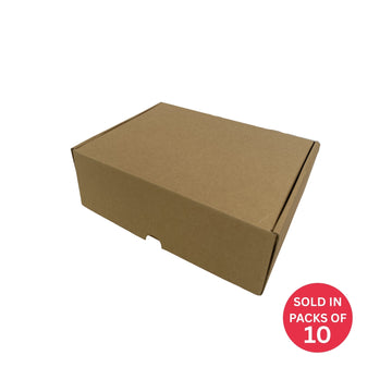 Kraft Shipper Box 285x212x96mm (Pack of 10)