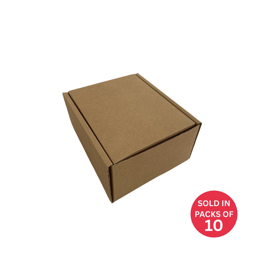 Kraft Shipper Box 137x170x80mm (Pack of 10)