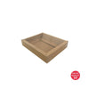 Small Chocolate Box (Kraft)160x135x30mm (Pack of 10)