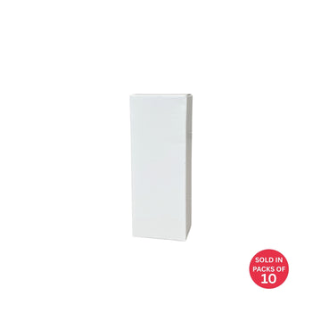 White Rectangle Box 120x46x30mm (Pack of 10)