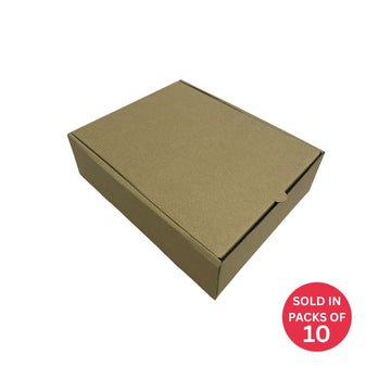 Large Kraft Shipper box 285x226x84mm (Pack of 10)
